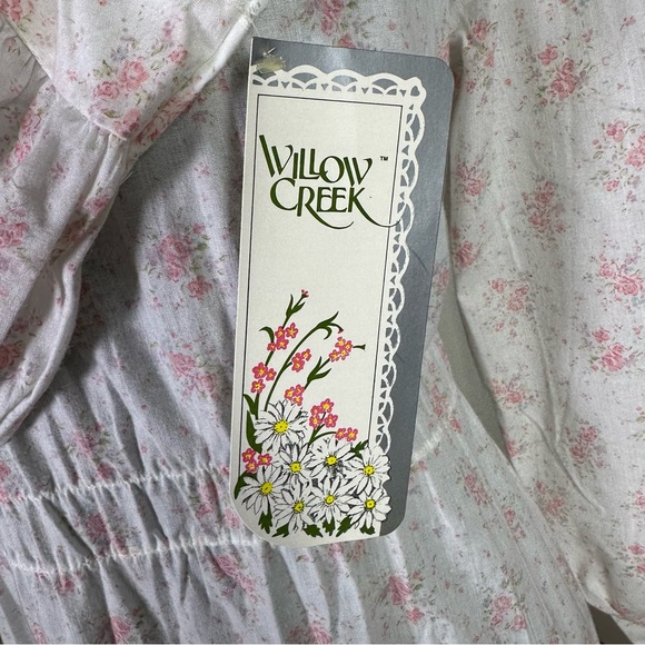 NWT Women’s Vintage Willow Creek USA Lace & Floral Intimate Maxi Dress - Picture 10 of 12